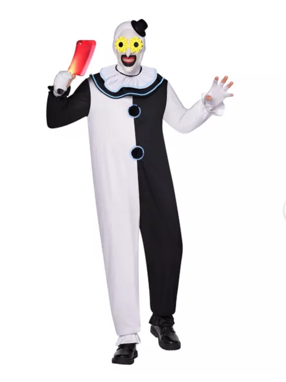 Adult Art the Clown Light-Up Costume - Terrifier